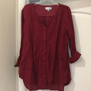 🆕 listing! Women’s EUC Pintuck tunic